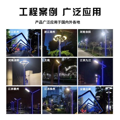 现货铝型材3米庭院灯 户外花园铝材景观灯 园林道路灯led庭院灯图2