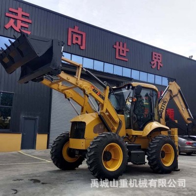 源头厂家挖掘装载一体机 铲挖两头忙 工程用四驱越野装载机图2