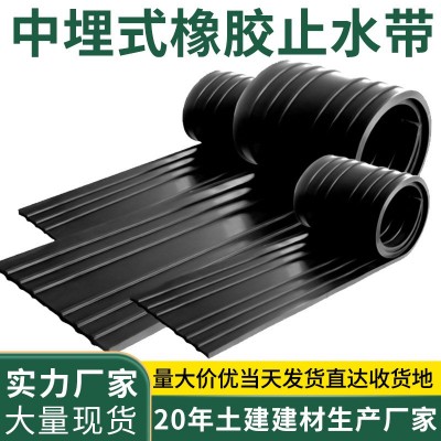 橡胶止水带651中埋式背贴式止水带止水条止水带钢边止水带厂家