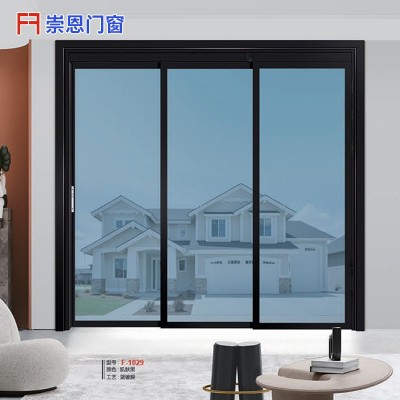 pt门推拉折叠一体门厨房卫生间三联动玻璃pd推拉门极窄无地轨移门图4