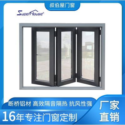 厂家直销出口门窗/铝合金门窗工厂出口-高品质折叠门出口欧美门窗