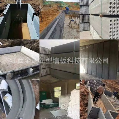 建筑预制砖胎膜墙板空心预制板工程筑步地基实用水泥空心砖胎膜板图3