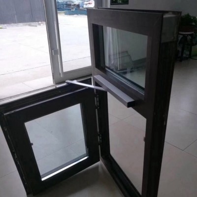 众翔 断桥铝推拉窗 客厅隔音铝合金平移窗户 金属防火窗图3