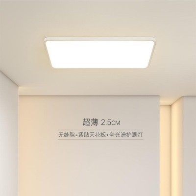 led吸顶灯客厅全光谱超薄无缝隙餐厅简约现代护眼过道创意卧室灯