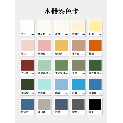 水性漆门窗实木翻新木器漆旧家具地板净味透明清漆实木防腐木蜡油图4