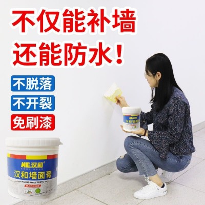 汉和补墙膏抗菌防霉耐水修复墙面随心涂墙面裂缝修补膏腻子膏图2