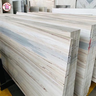 欧式轻奢意大利大理石批发白金沙大理石加工蓝金沙背景墙台面石材图2