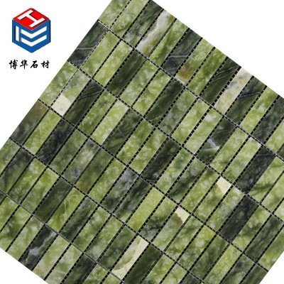 长方形石材马赛克天然大理石马赛克景观电视背景墙酒店别墅会所图2