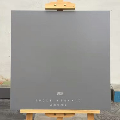 佛山瓷砖仿古砖600x600纯色地板砖黄色深绿色咖啡色灰色蓝色桔色图3