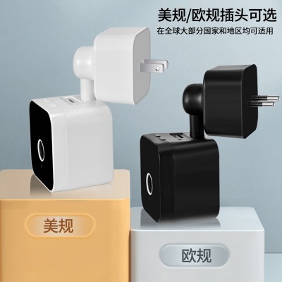 带时间摄像头wifi高清1080P监控摄像头双向语音智能看家安防摄像图2