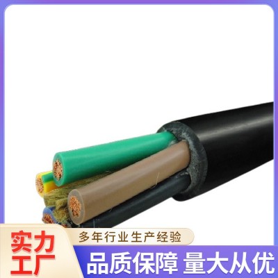 YQW YC轻型橡套电缆 柔韧性好 用于港口机械 探照灯 家庭 维护量小图5