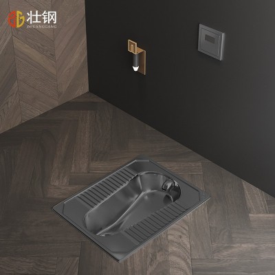 304不锈钢蹲坑水箱一体公共厕所蹲便器防臭家用卫生间酒吧大便器图4