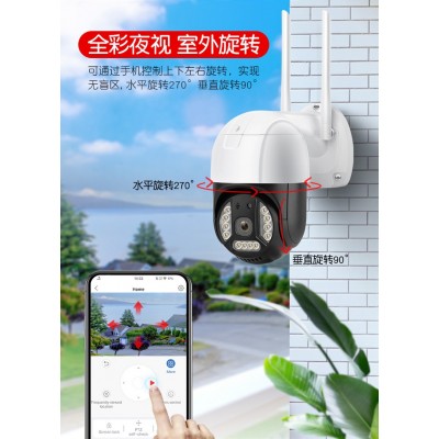 厂家批发高清夜视全彩监控无线wifi网络摄像头手机远程家用监控器图3