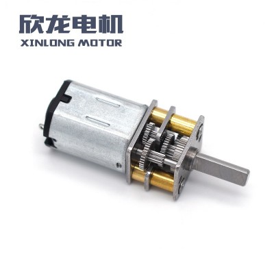 12-N20金属加强齿轮箱减速电机共享单车轮毂锁电机5V60转图2