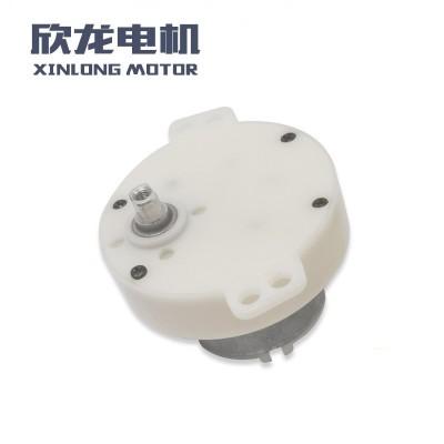 JS50塑胶齿轮箱减速电机500加湿器搅拌机直流小马达超静音不崩齿