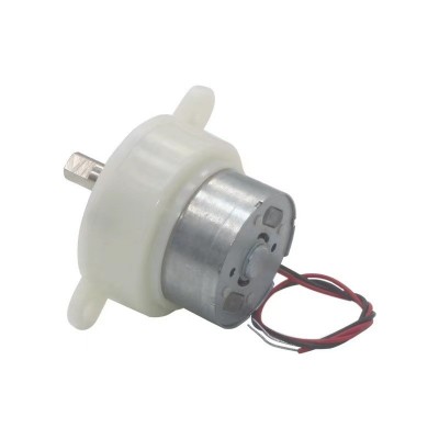 300减速电机 3V-6V 机器人/旋转工艺品/电动广告灯箱低速小马达图5