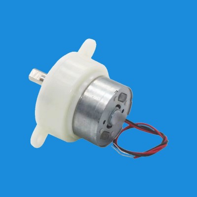 300减速电机 3V-6V 机器人/旋转工艺品/电动广告灯箱低速小马达图4