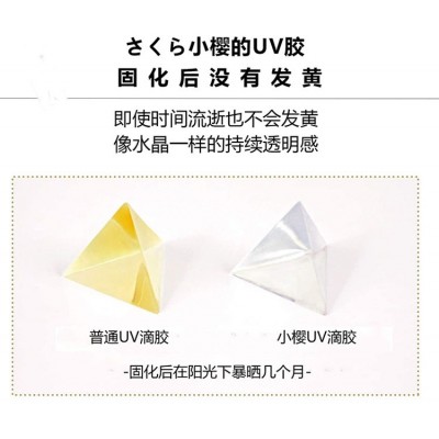 小樱UV滴胶软胶高透时光宝石速干跨境水晶滴胶树脂胶手工DIY饰品图3
