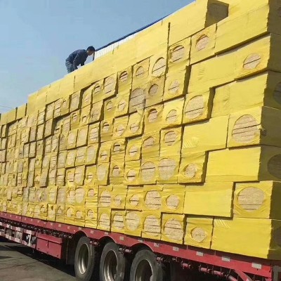 批发铝箔岩棉复合保温板50厚屋顶隔热岩棉板a级外墙防火岩棉板图3