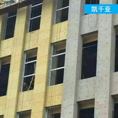 外墙岩棉保温板 高密度复合岩棉板 凯千亚 岩棉板阻燃隔热图4