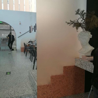 艺术玻璃渐变隔断屏风家用客厅洗手间简约磨砂透光钢化夹丝玻璃图4