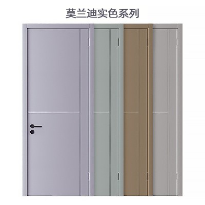 复合烤漆卧室门实木复合房间室内平开门隔音白色套装门室内门图4