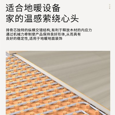 源头工厂直销防水矿纤维防水地板环保家用地板石塑地板耐磨图4