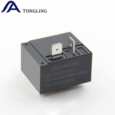 40a继电器t93大电流继电器电热水器专用12v4脚常开空调 继电器图4