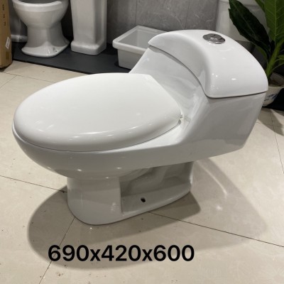 吉姆300孔距马桶坐厕大便器卫生间一体式虹吸式连体坐便器图3