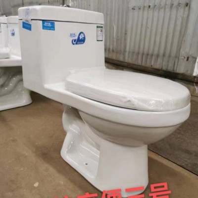 虹吸马桶工程装修卫生间坐便器连体马桶坐便器大便器白色图2