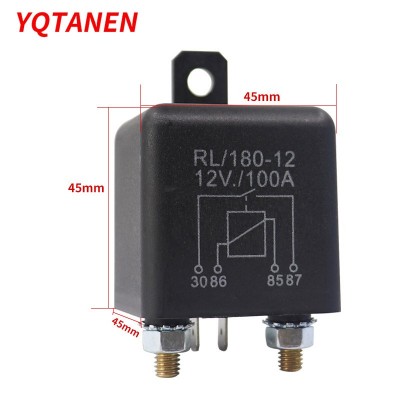 RL180/100A12V/24V双电瓶改装 启动继电器图3