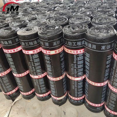 sbs防水卷材3mm 聚酯胎化学阻根耐根刺火烤防水材料 地下室防水