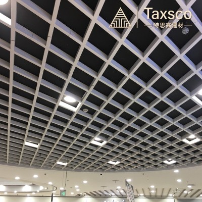 直供10*35铝格栅厂家网格天花吊顶材料格子铁格栅龙骨葡萄架吊顶图4