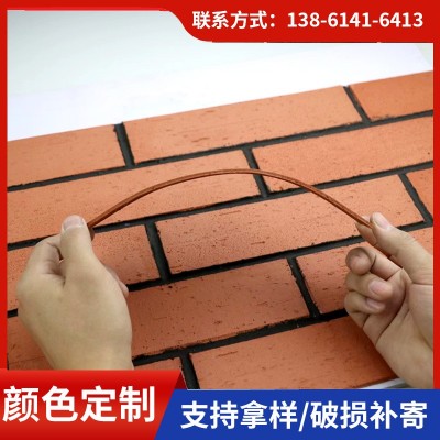 软瓷外墙砖 仿古文化石别墅新中式自建房墙面防水劈开软瓷砖图4