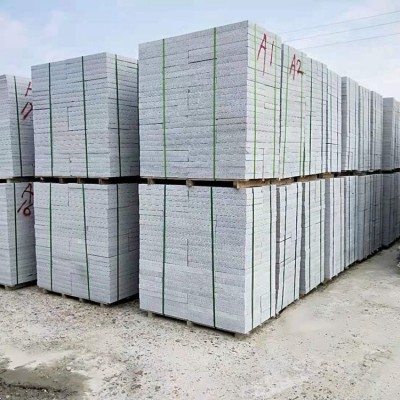 广场地铺 火烧面荔枝面芝麻白花岗岩石材 园林建筑 不易开裂变形图3
