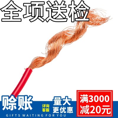 定制rv10平方铜芯线代加工多股铜芯软线6平方诚赊2.5平方电线家用