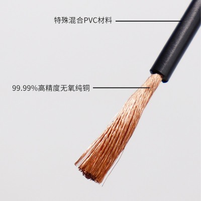 高柔性拖链电缆TRV电子线单芯0.3 1 2.5 4 6平方电线信号控制线缆图2