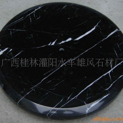 家用装饰大理石衣帽架底座制作图3