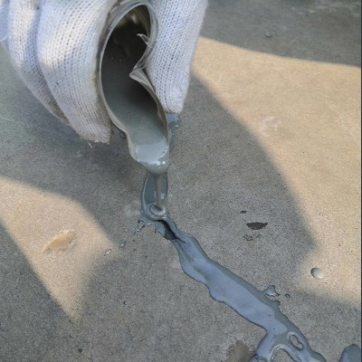 免开槽裂缝修补料 混凝土水泥路面开裂地坪裂缝灌缝处理高强快速图2
