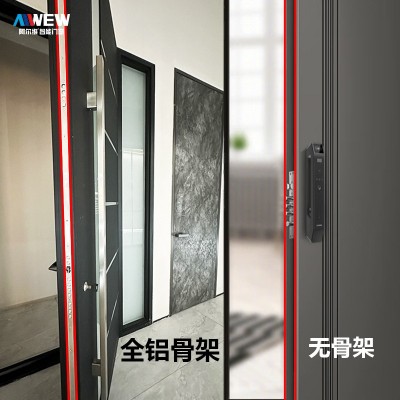 防爆铸铝门别墅大门双开入户门子母门农村自建房家用进户门 防盗门图4