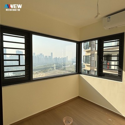 家用落地门窗客厅小户型封阳台隔音隔热卧室平开窗铝合金别墅图4