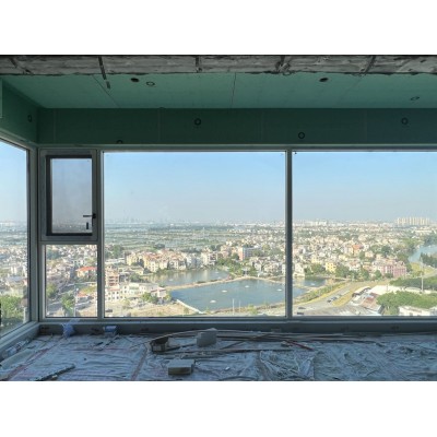 佛山110系统窗断桥铝门窗户定制封阳台铝合金隔音窗落地玻璃定制图2
