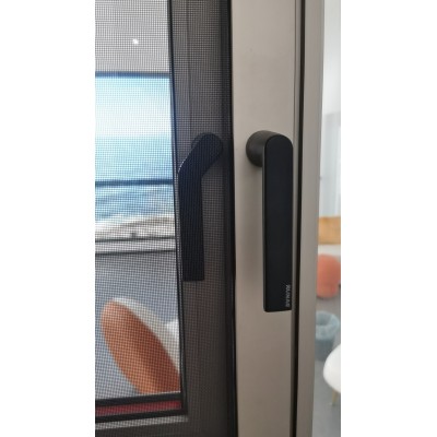厂家115极景纱窗一体定制断桥铝落地窗封阳台平开窗外贸铝合金门图3