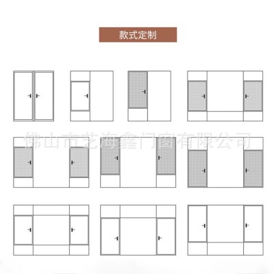 外贸出口佛山工厂澳标铝合金平开窗断桥铝门窗封阳台系统落地窗户图5