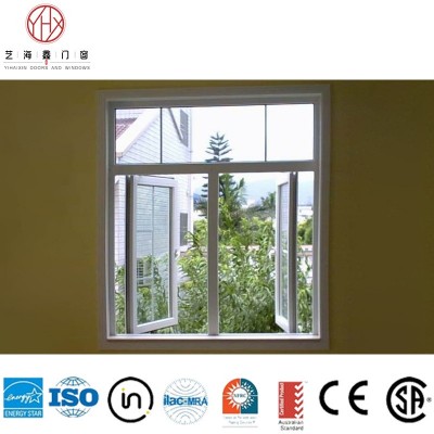 美标认证 NFRC海螺塑钢门窗PVC玻璃窗户平开窗推拉窗工程外贸出口图3