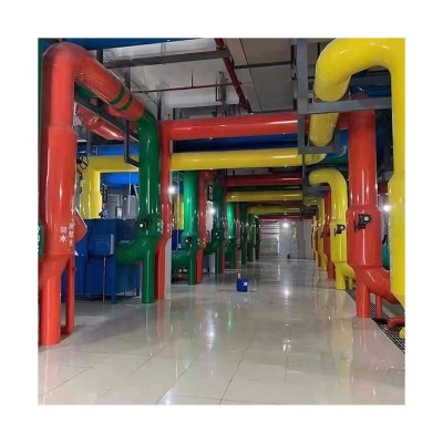 PVC管壳工业外护彩壳机房外护板材管道管道保温彩壳保温管道定制图5