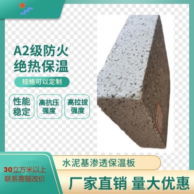 热固复合聚苯板TEPS水泥基渗透板A级防火保温板150立方米起售图5