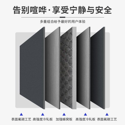 甲级锌合金十公分入户家用防盗门出租房门成都厂家图3
