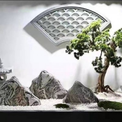 雪浪石切片组合天然雪浪石室内微景观园林别墅庭院造景图3