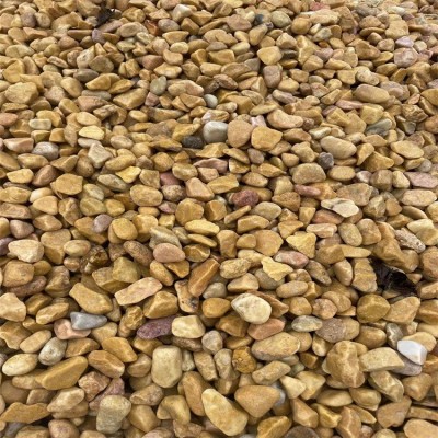 彩色水洗石 彩色透水胶粘石水磨石石子日式庭院枯山水砾石鹅卵石图2